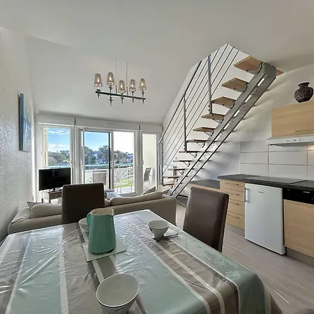Apartmán Avec Mezzanine, Piscine Et Parking - Proche Et Clubs Sportifs A La Baule - Fr-1-245-43 Guérande
